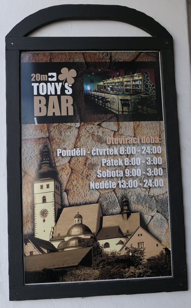 Tonys bar pub Příbor