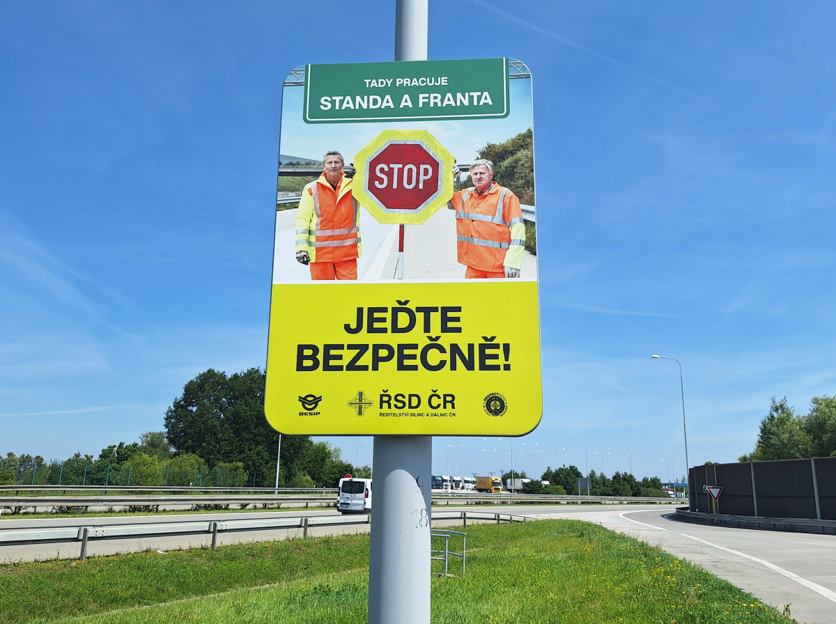 Údržba dálnic nezná letní prázdniny