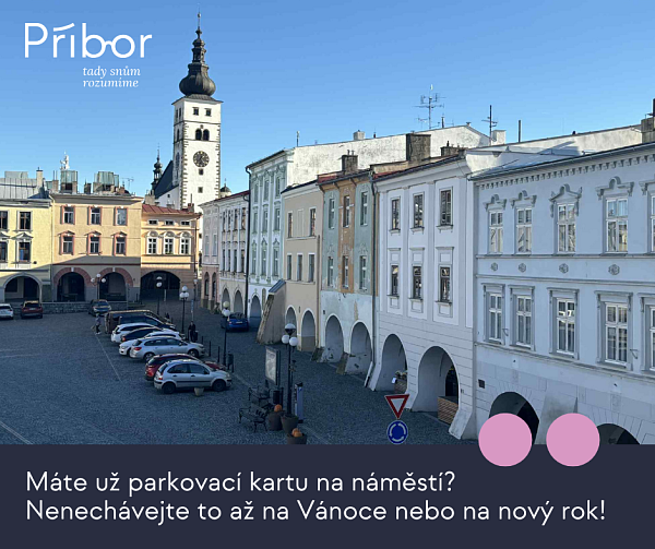 Máte už parkovací kartu na náměstí?
