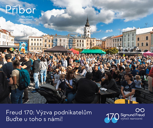 Příbor bude slavit 170 let od narození Sigmunda Freuda – zapojte se!