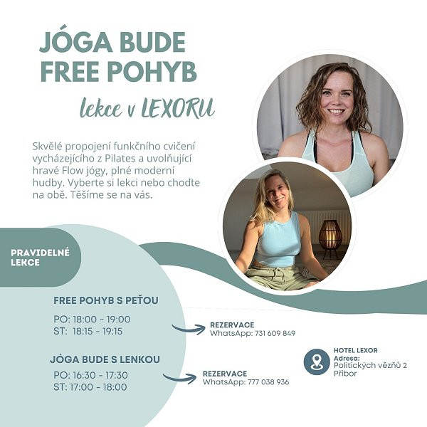 JÓGA BUDE FREE POHYB
