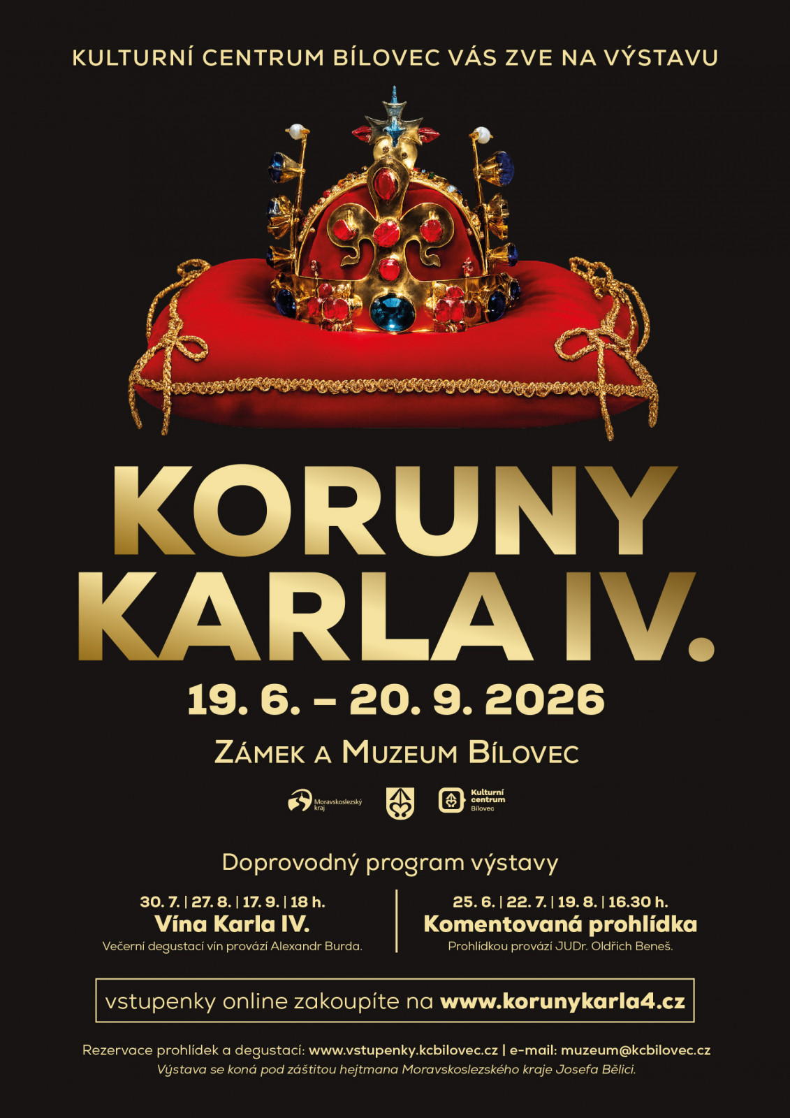 Magické koruny Karla IV. ožívají v Bílovci