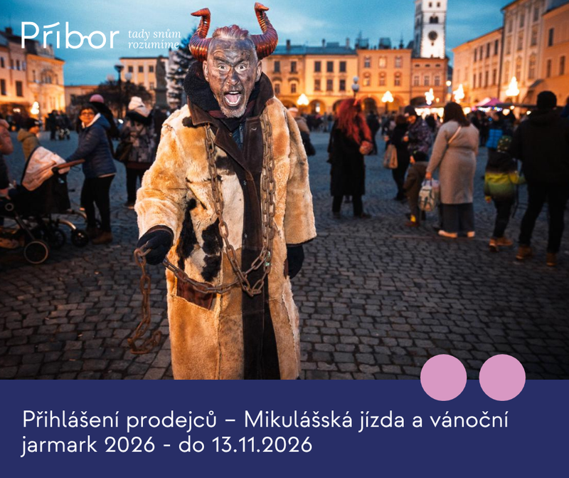 Přihlášky pro prodejce na Mikulášskou jízdu a vánoční jarmark 2026